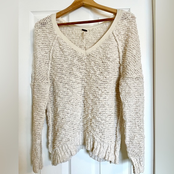 Free People Ivory Songbird Pullover - Picture 4 of 10